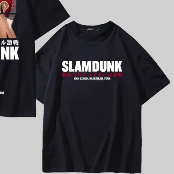 T-shirt à col rond Anime Slam Dunk