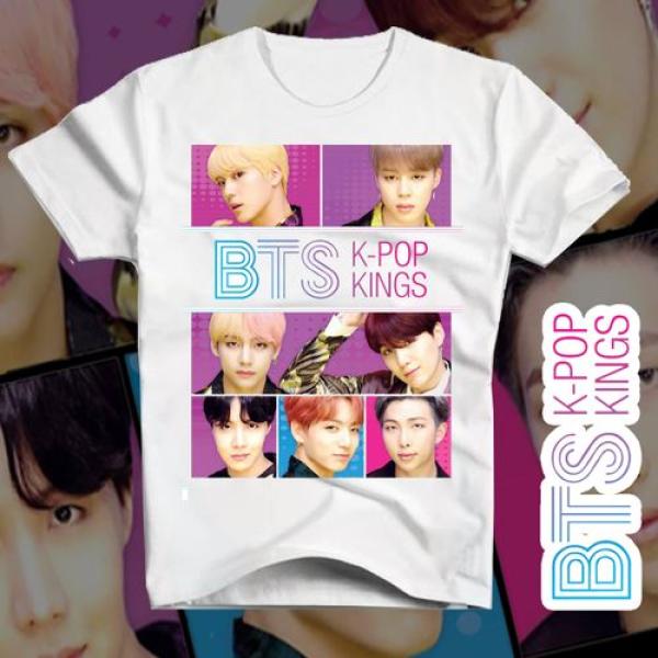 T-Shirt BTS K-POP KINGS
