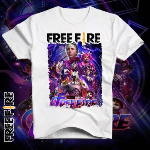 T-Shirt FREE FIRE END GAME