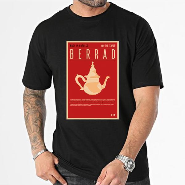 T-shirt Culture Marocaine Théière Berrade