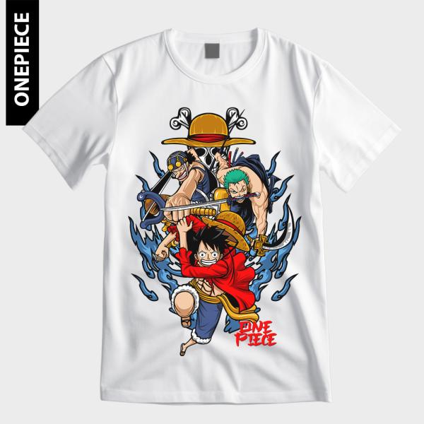 T-Shirt Blanc Onepiece Luffy