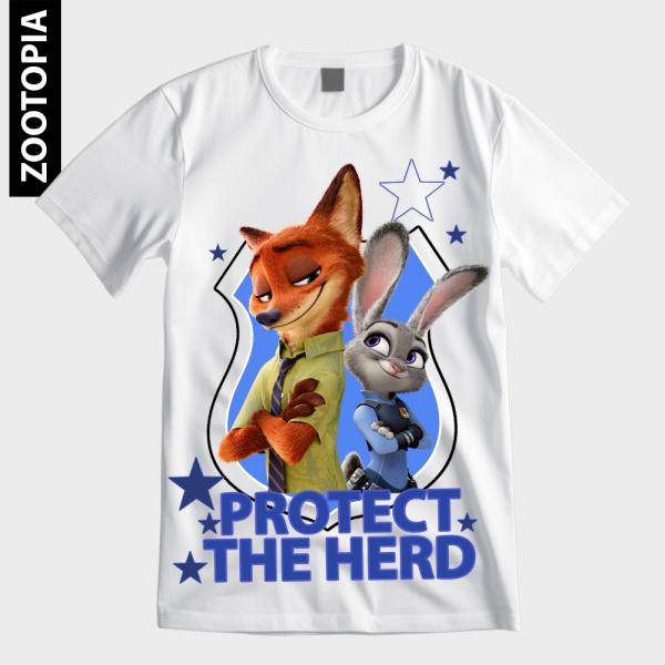 T-Shirt Blanc ZOOTOPIA